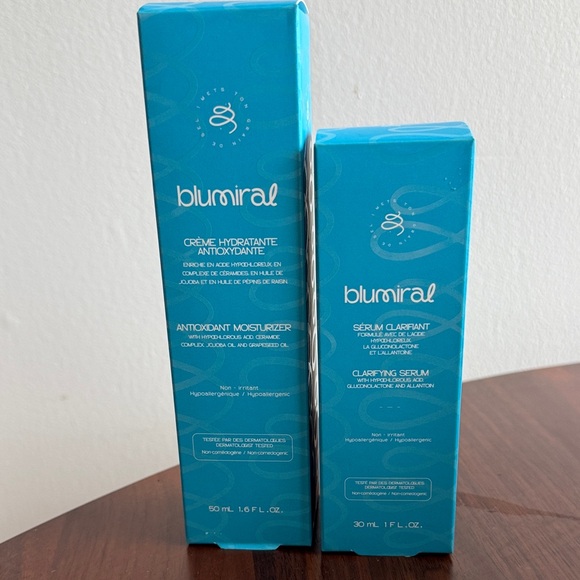blumiral Other - Blumiral - Antioxidant Moisturizer and Clarifying Serum Set - new!